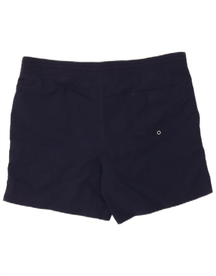 Pantaloncini da bagno da uomo Polo Ralph Lauren nylon medio blu navy