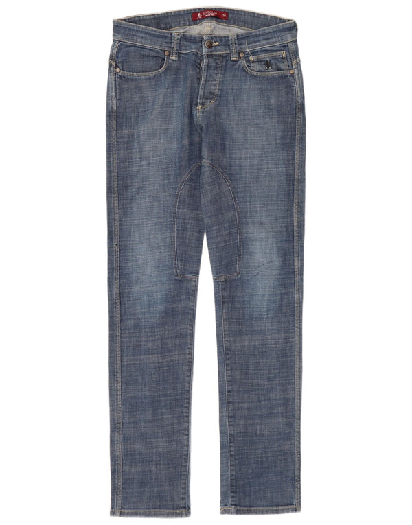 Jeans Slim Donna SIVIGLIA W30 L32 Blu Cotone