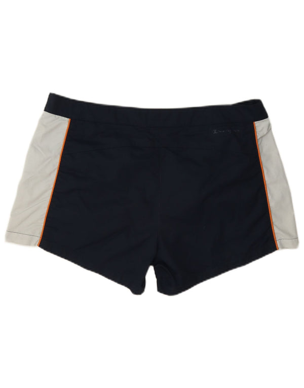 Pantaloncini sportivi da uomo Champion XL blu navy color block
