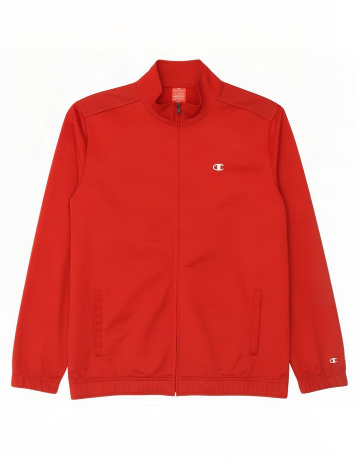 Giacca sportiva da uomo Champion 3XL rossa in poliestere