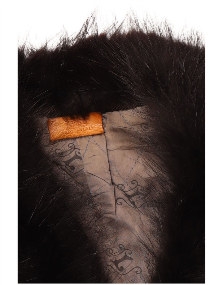 Cappotto da donna Lesy UK 14 Marrone medio geometrico