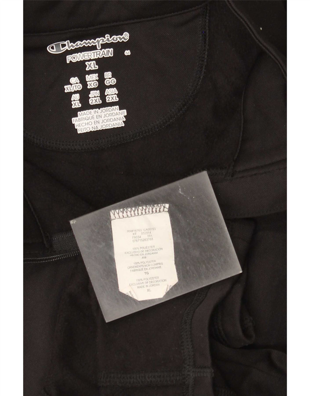 Giacca da tuta da donna Champion UK 18 XL Poliestere nero