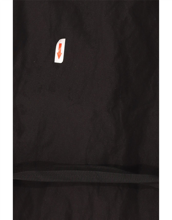 Trench da donna Laura Ashley UK 14 cotone nero medio