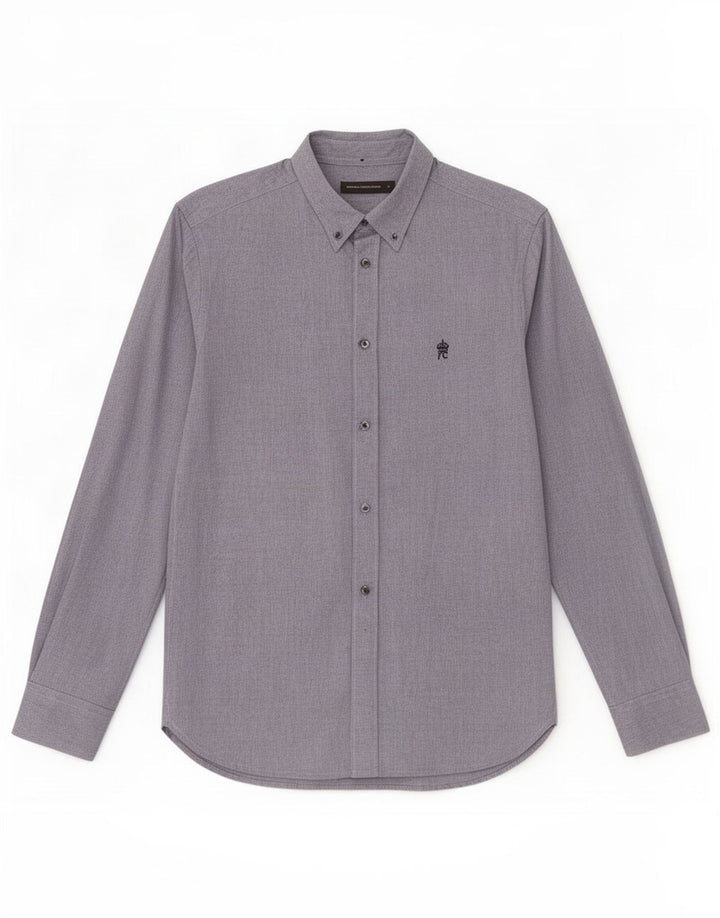 Camicia da uomo French Connection piccola in cotone blu