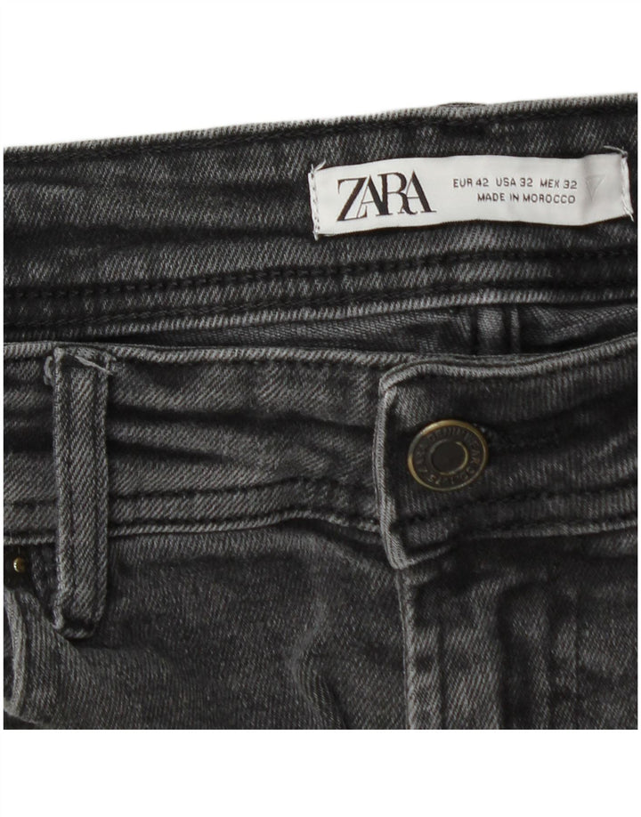 Jeans affusolati da uomo Zara EU 42 medio W32 L30 grigio