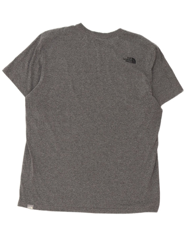 T-shirt grafica da uomo The North Face Top XL in cotone grigio
