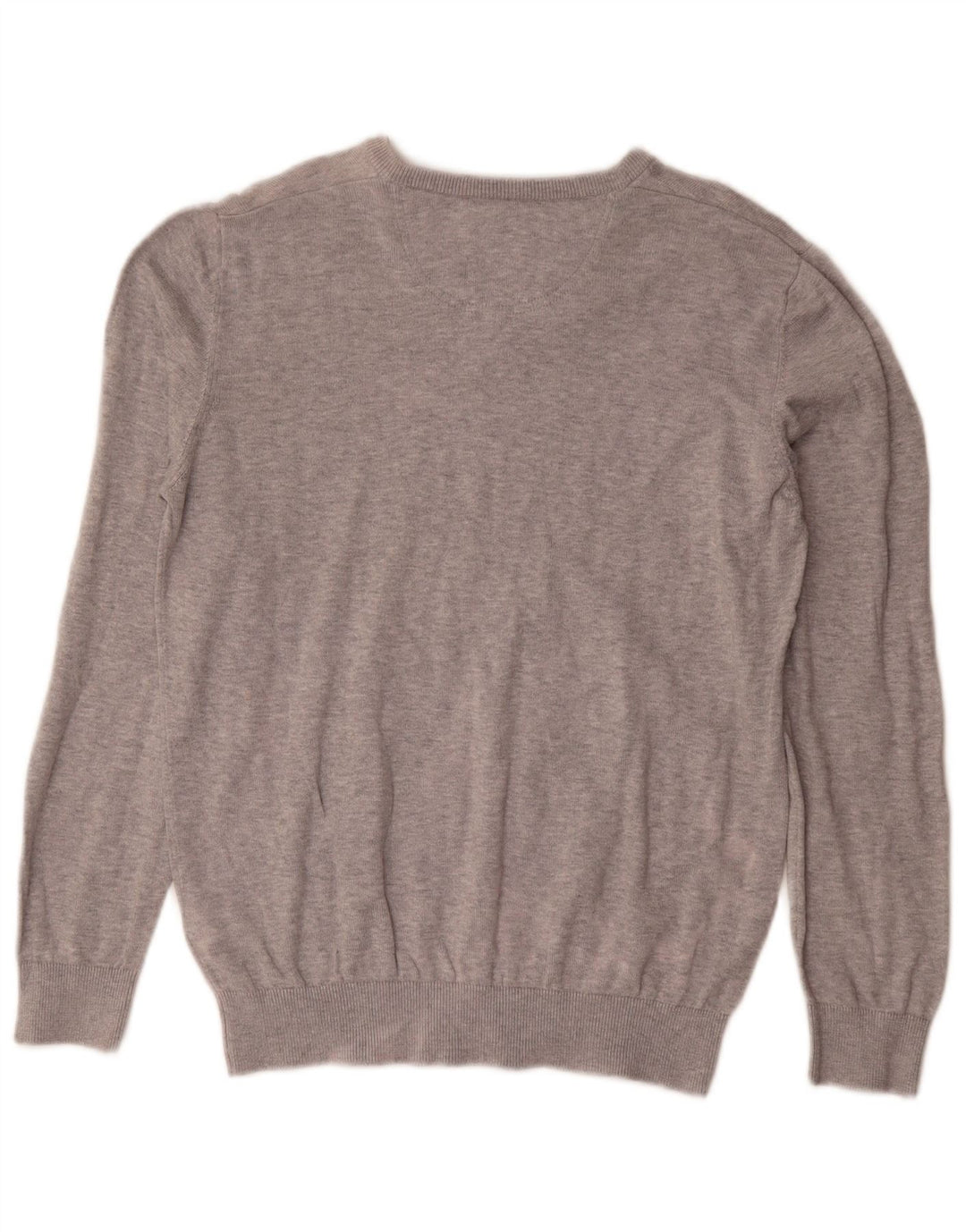 Maglione maglione con scollo a V da uomo Lacoste taglia 4 grigio medio