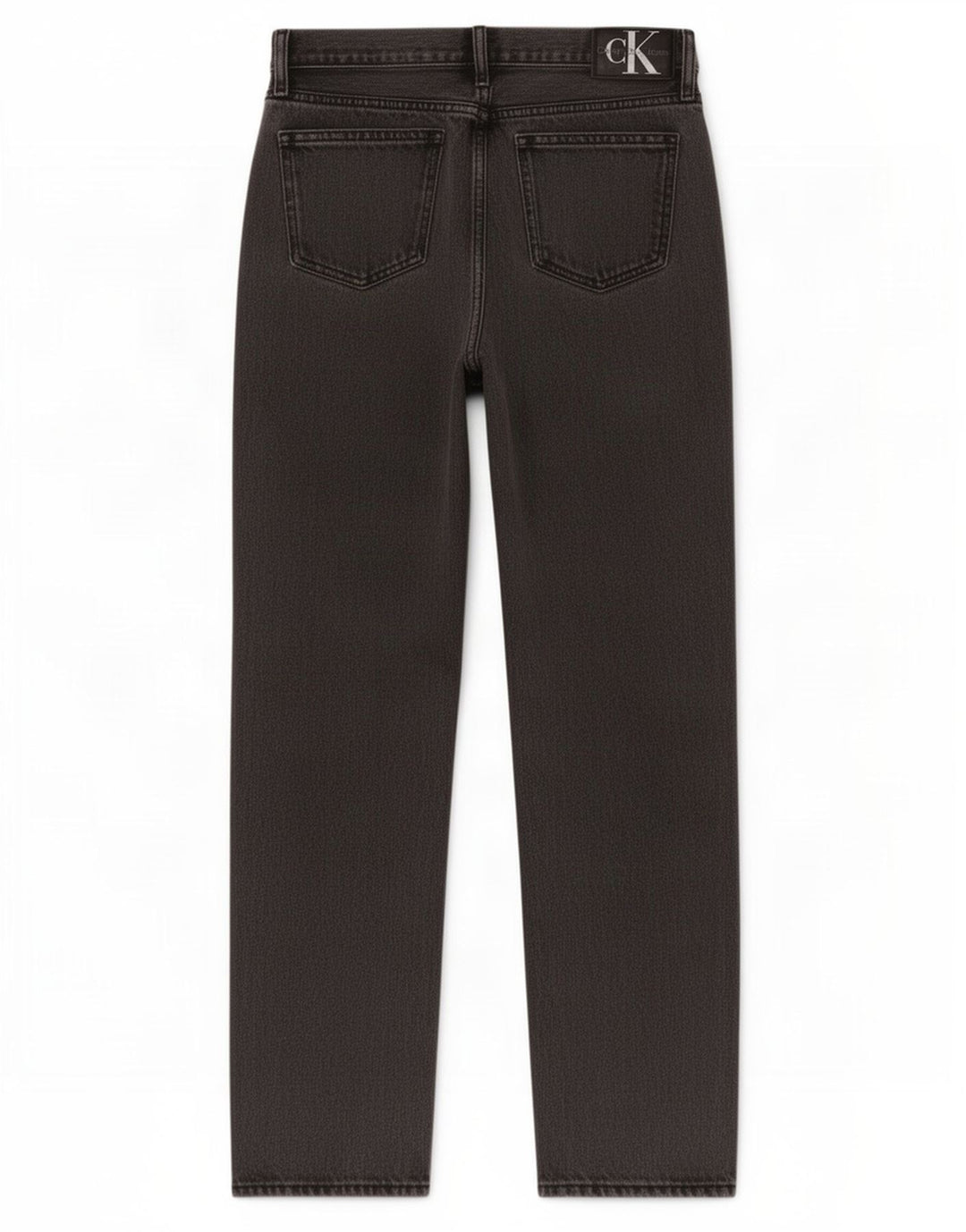Jeans dritti da donna Calvin Klein W27 L30 Grigi