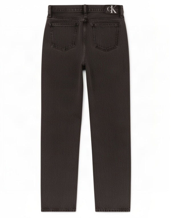 Jeans dritti da donna Calvin Klein W27 L30 Grigi