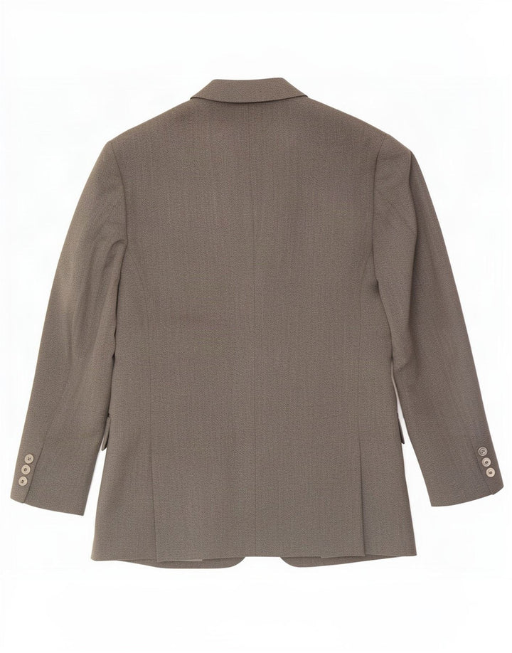 Giacca Blazer da Uomo a 2 Bottoni Ungaro IT 50 Large in Lana Grigia