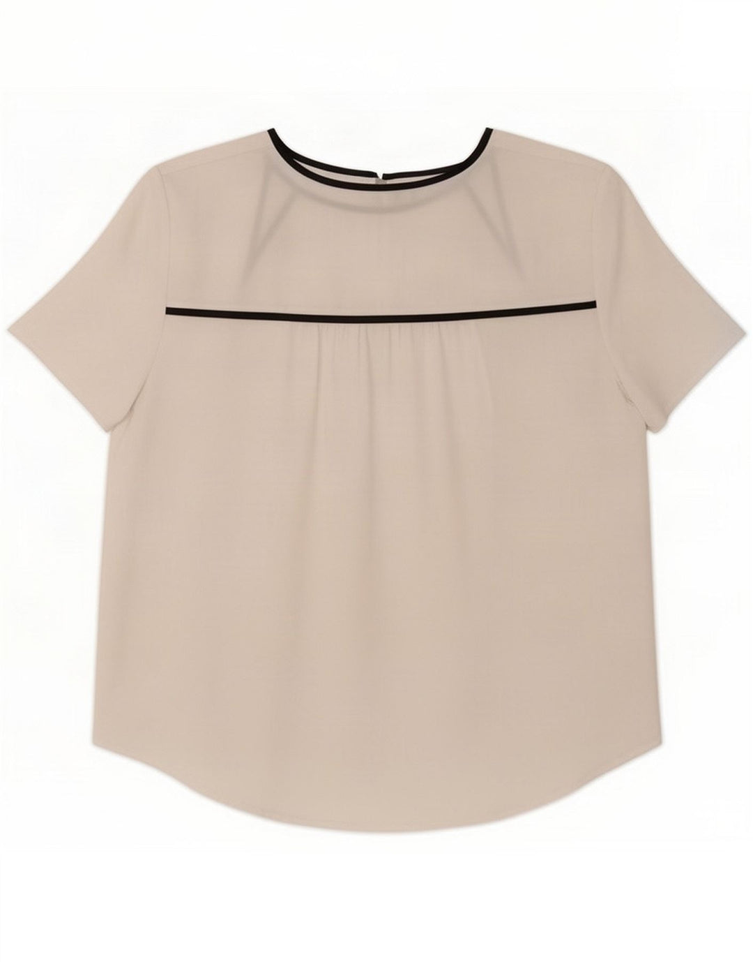 Armani Exchange Camicetta da donna Top UK 14 Medium White Colourblock Poliestere