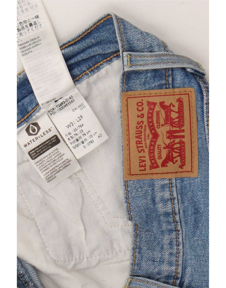 Jeans dritti Ribcage da donna Levi's W31 L29 cotone blu