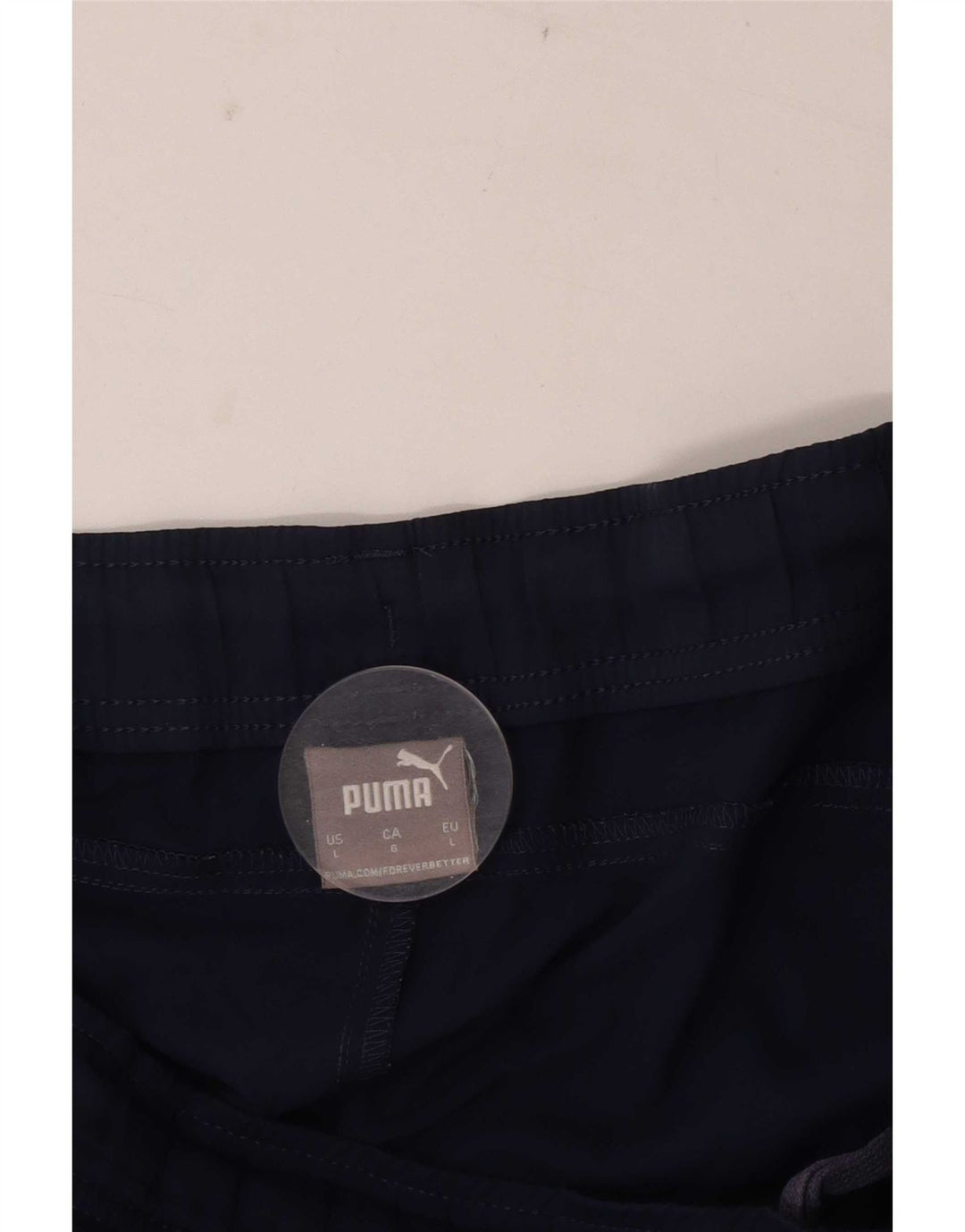Pantaloncini sportivi Puma da uomo grandi blu navy