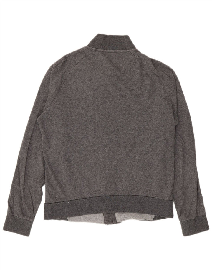 Giacca da ginnastica da uomo Nike in cotone grigio medio