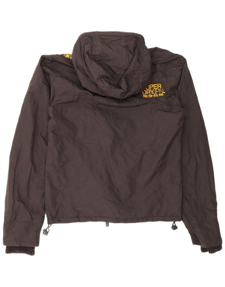 Giacca a vento grafica da uomo Superdry Windcheater UK 36 piccola nera