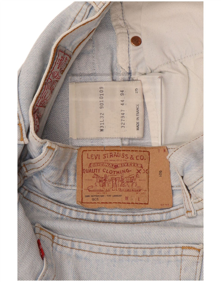Levi's Uomo 901 Jeans affusolati W31 L32 Cotone blu