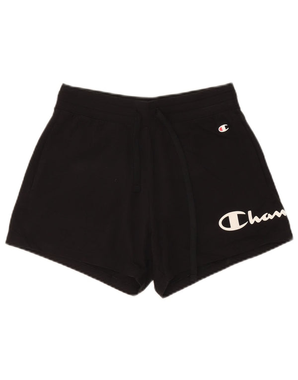 Pantaloncini sportivi grafici da donna Champion UK 12 medi neri