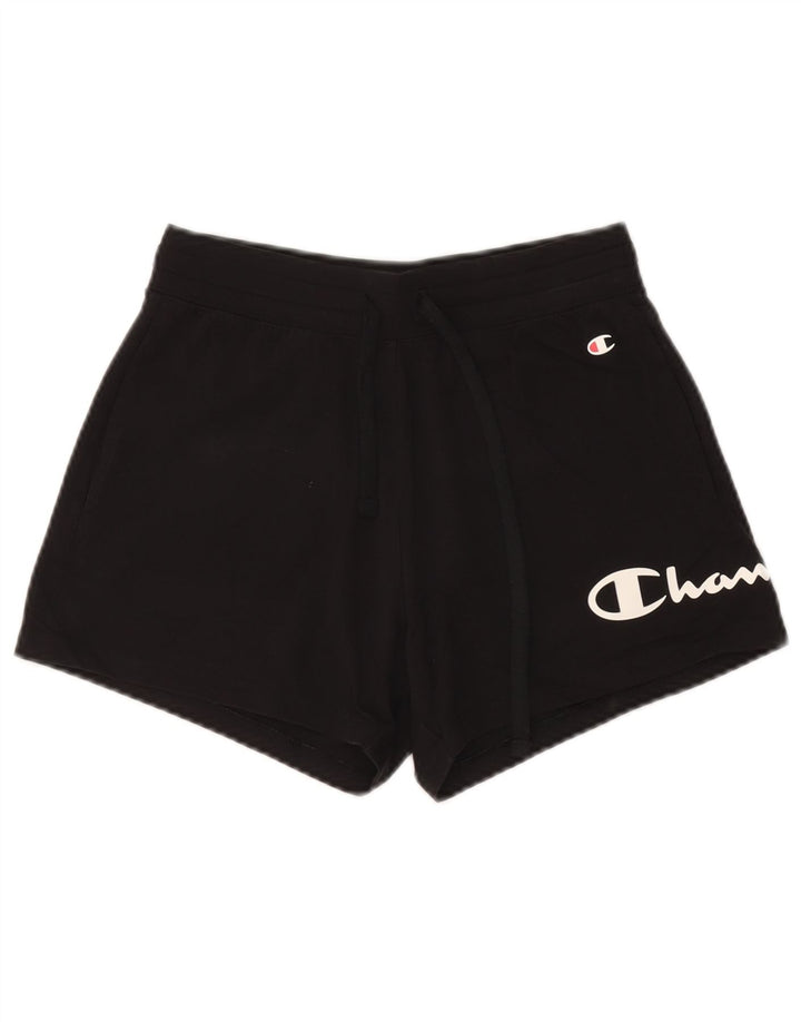 Pantaloncini sportivi grafici da donna Champion UK 12 medi neri