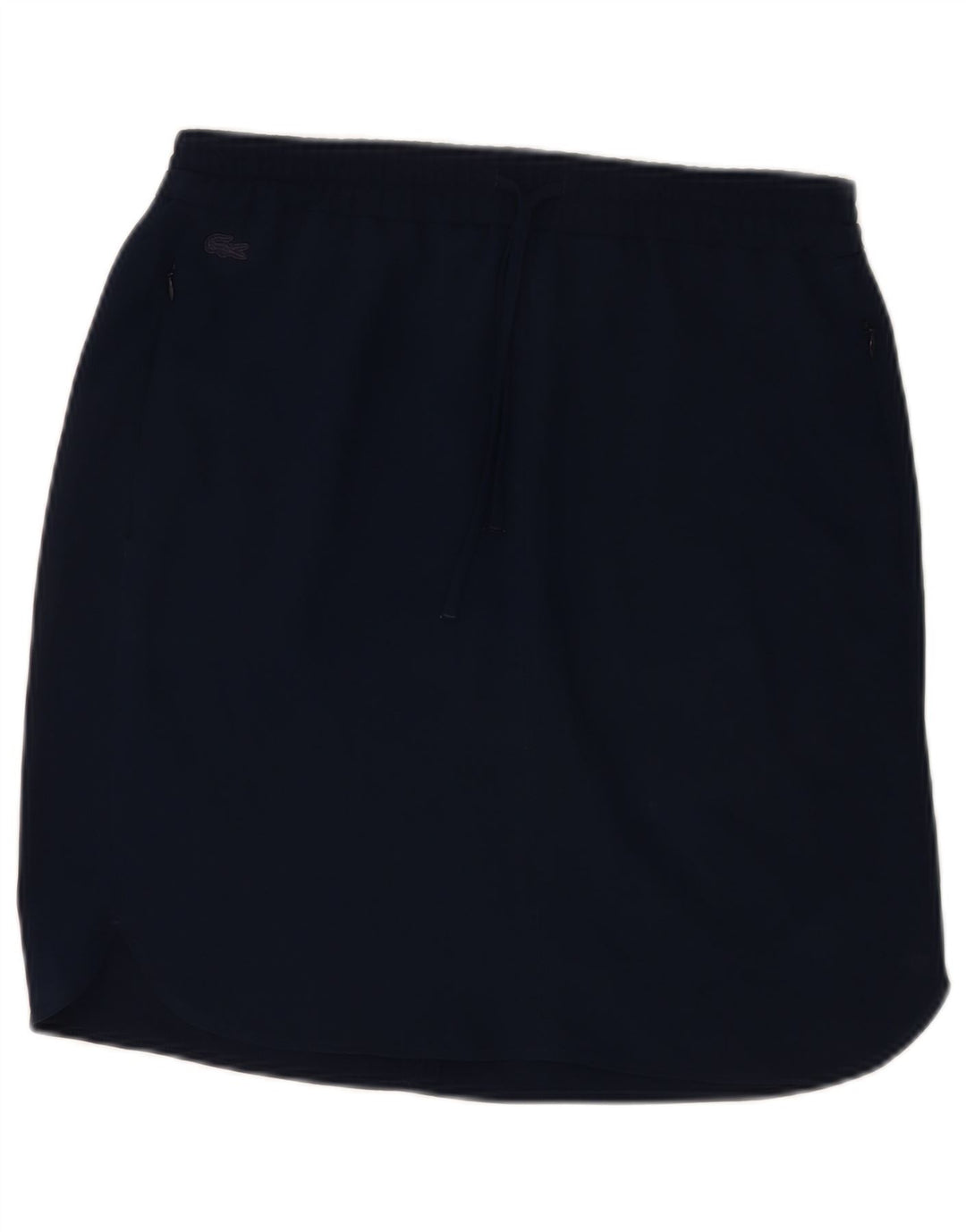 Minigonna da donna Lacoste EU 38 poliestere blu navy medio