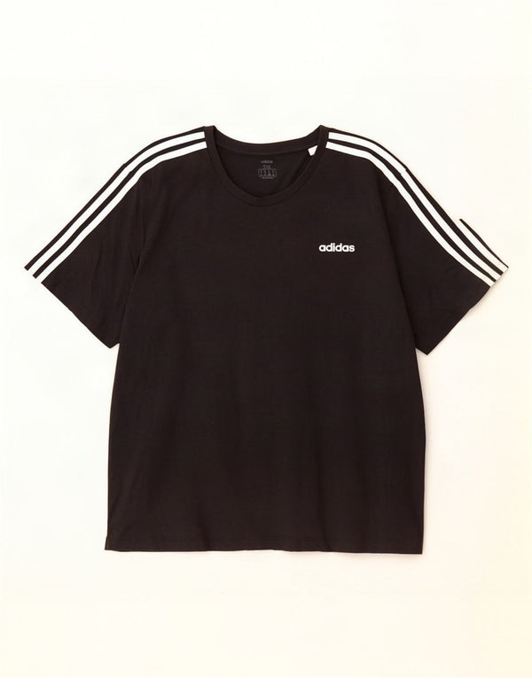 Maglietta Adidas da uomo Top 3XL Nera