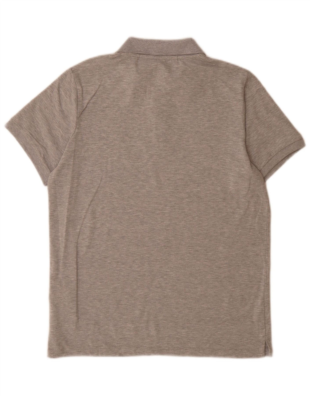 Polo grafica da uomo Karl Lagerfeld in cotone chiazzato grigio medio