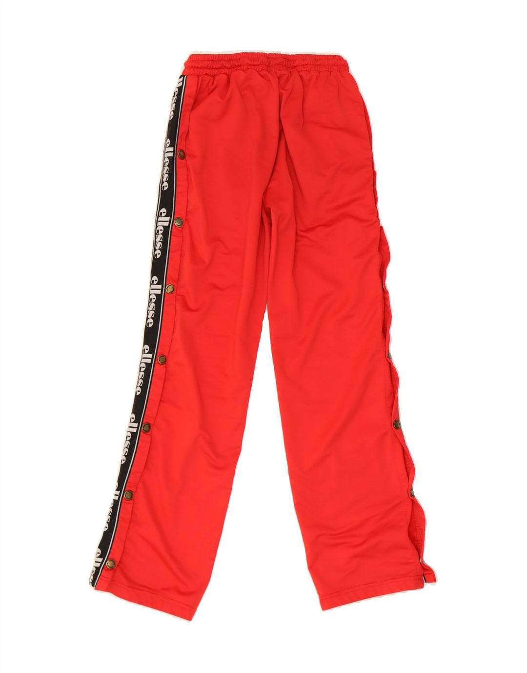 ELLESSE Womens Graphic Tracksuit Trousers UK 10 Small Red Colourblock Vintage Ellesse and Second-Hand Ellesse from Messina Hembry 