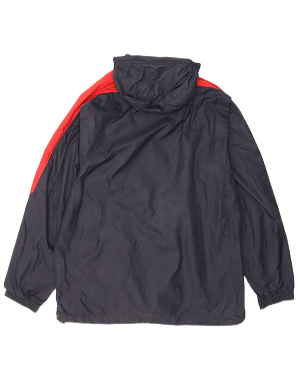 Umbro Mens England National Football Team Rain Jacket UK 40 Large Navy Blue