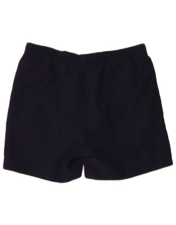Pantaloncini sportivi Puma da bambino 13-14 anni in poliestere blu navy