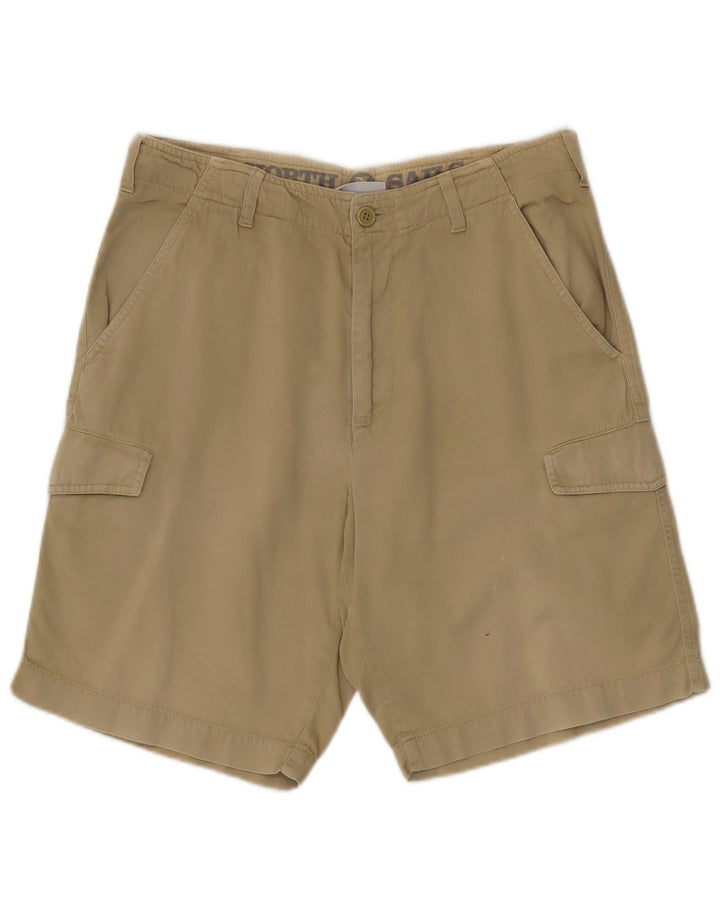 Pantaloncini cargo da uomo North Sails IT 48 Medium W32 Cotone beige