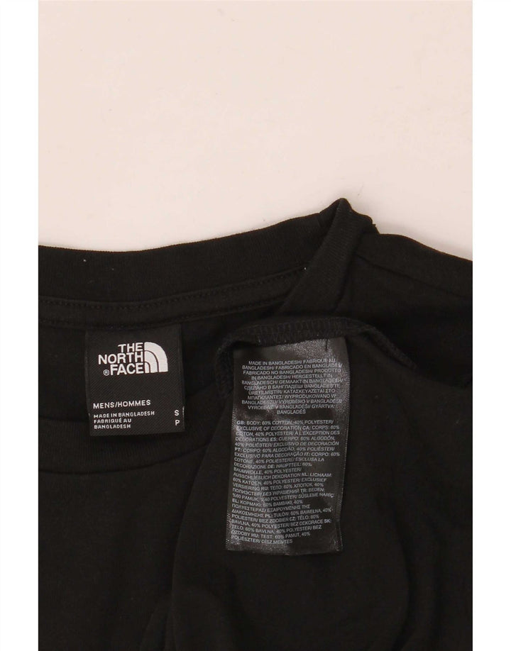 T-shirt da uomo The North Face Top Small in cotone nero