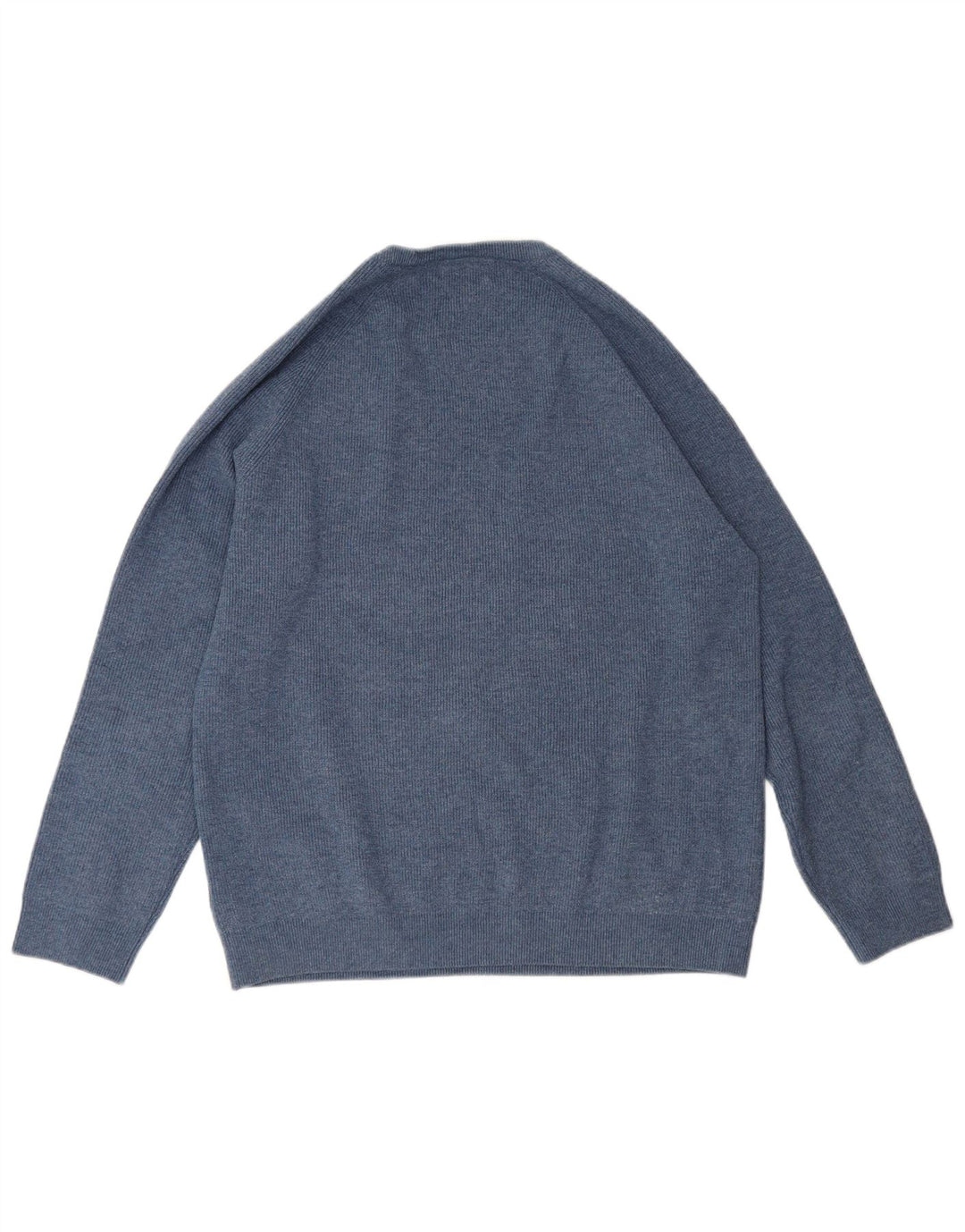 Maglione maglione girocollo da uomo Marks & Spencer XL blu poliestere