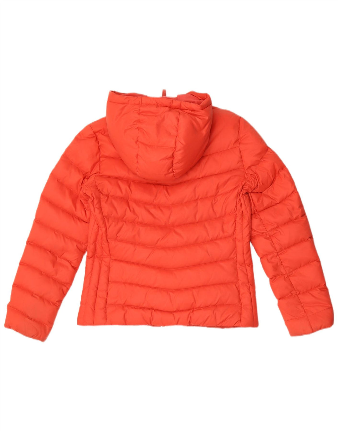 Giacca imbottita con cappuccio da donna Timberland UK 10 Small Nylon rosso
