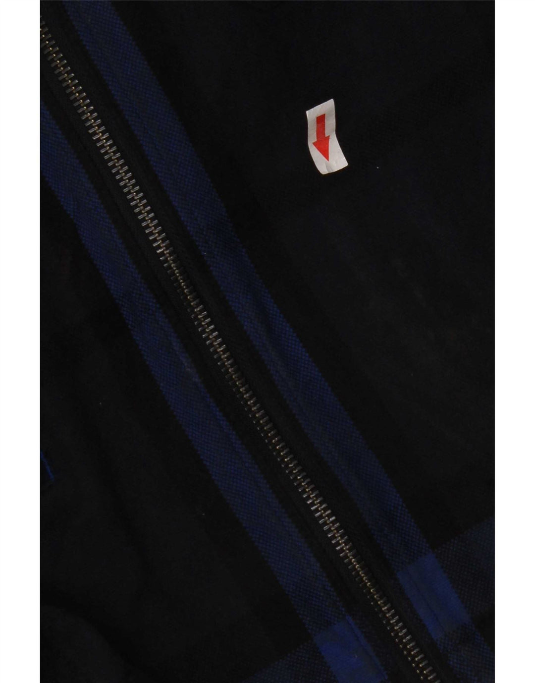 Giacca utility da uomo G-Star UK 40 grande cotone a quadri blu navy