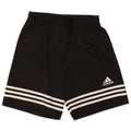 Pantaloncini sportivi Adidas Climalite da uomo piccoli in poliestere nero