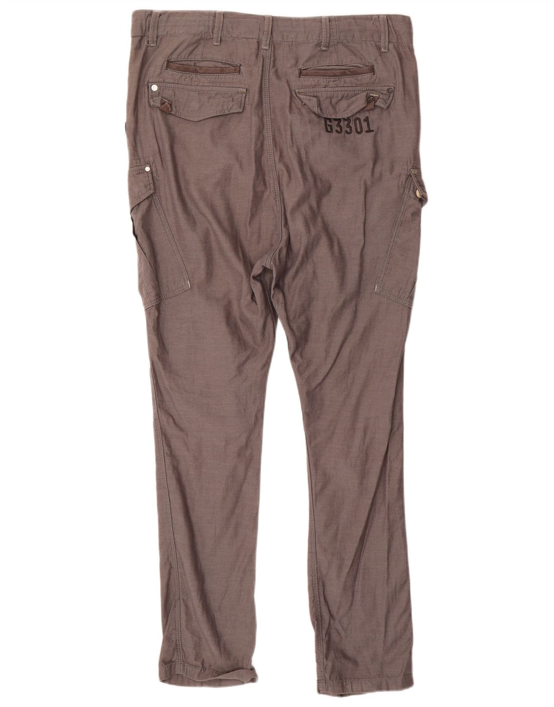 Pantaloni cargo slim da uomo G-Star W29 L32 in cotone grigio