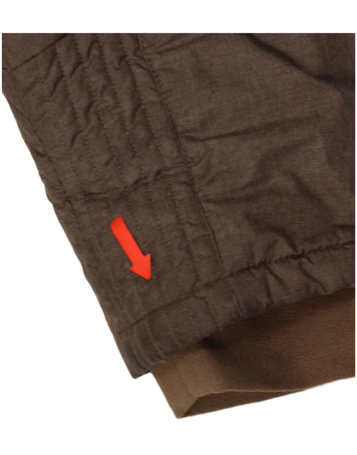 Cappotto imbottito con cappuccio da donna Jack Wolfskin UK 18/20 XL Poliestere beige