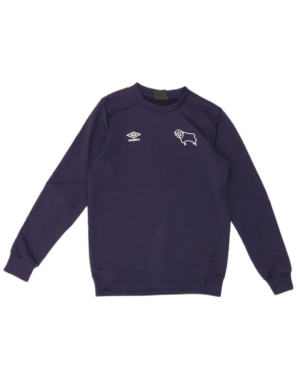 Felpa grafica per ragazzi Umbro 13-14 anni XL poliestere blu navy