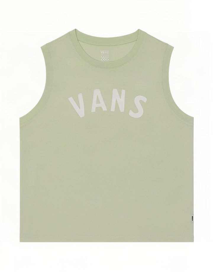 Canotta grafica da donna Vans UK 12 Verde medio