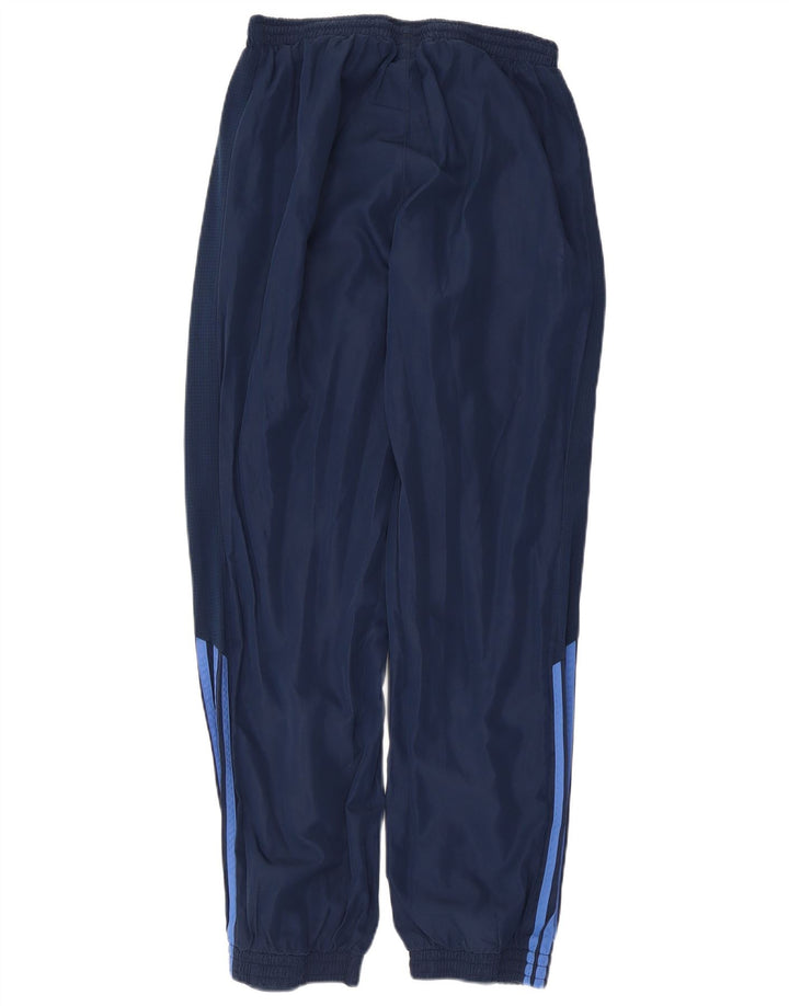 Pantaloni da tuta da uomo Adidas Joggers medi in poliestere blu navy