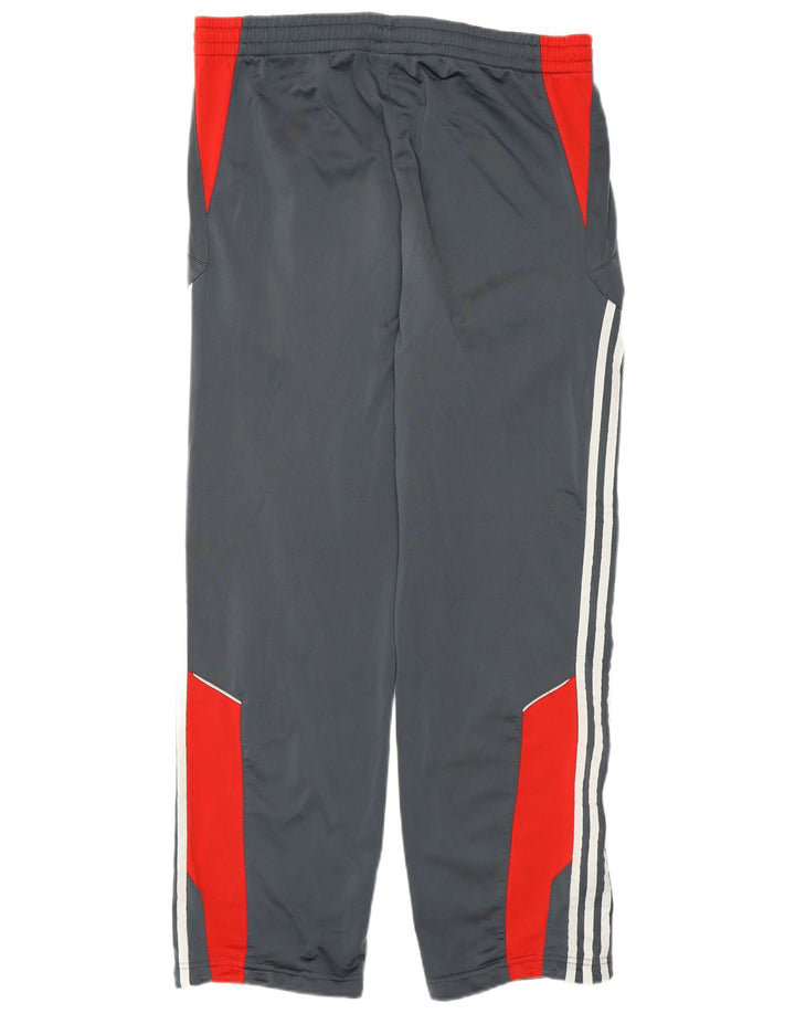 Pantaloni da tuta da uomo Adidas UK 38/40 Poliestere grigio medio