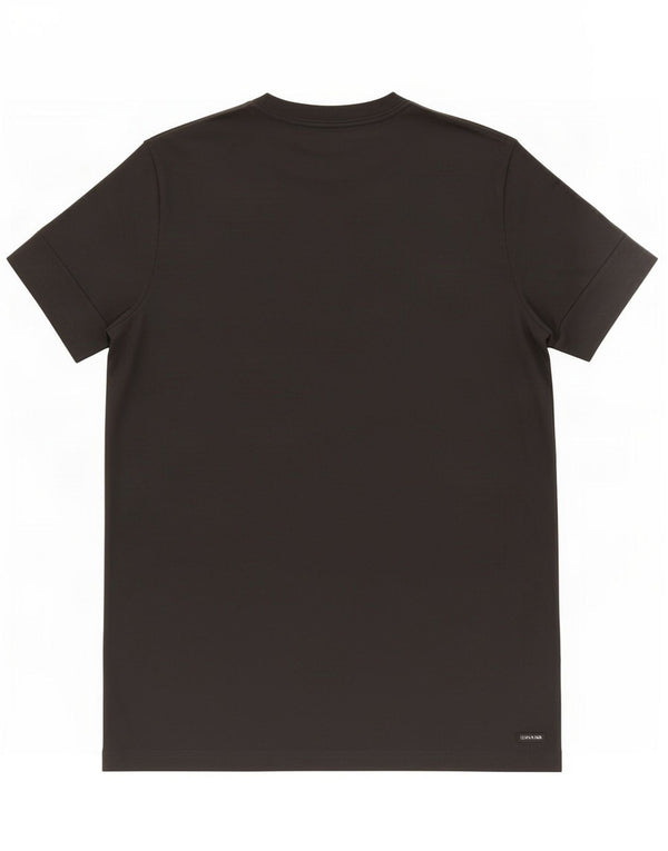 Adidas Boys Climalite Graphic T-Shirt Top 13-14 Years Large Black Polyester