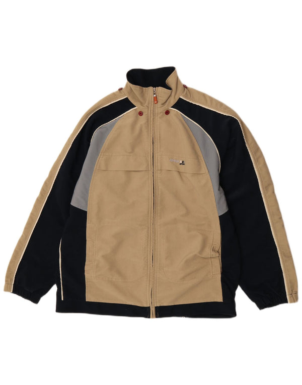 Giacca da uomo in velluto a coste Brugi UK 40 Large Beige Colourblock Poliestere