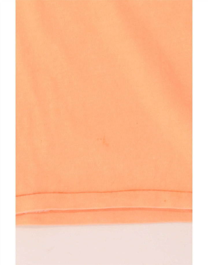 T-shirt grafica da uomo Sundek Top grande in cotone arancione