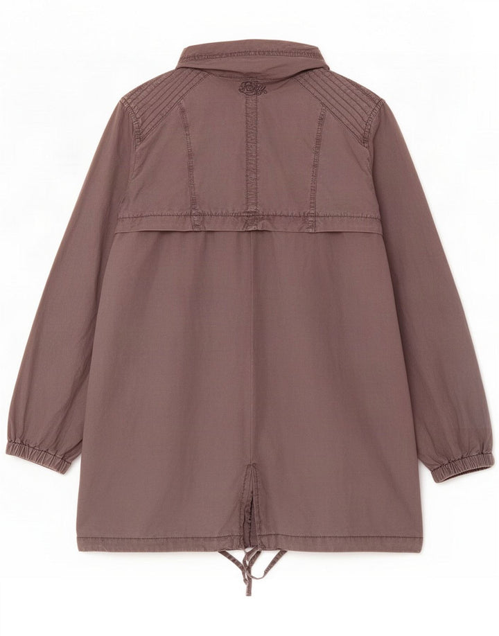 Giacca Parka da donna Roxy UK 12 Cotone grigio medio