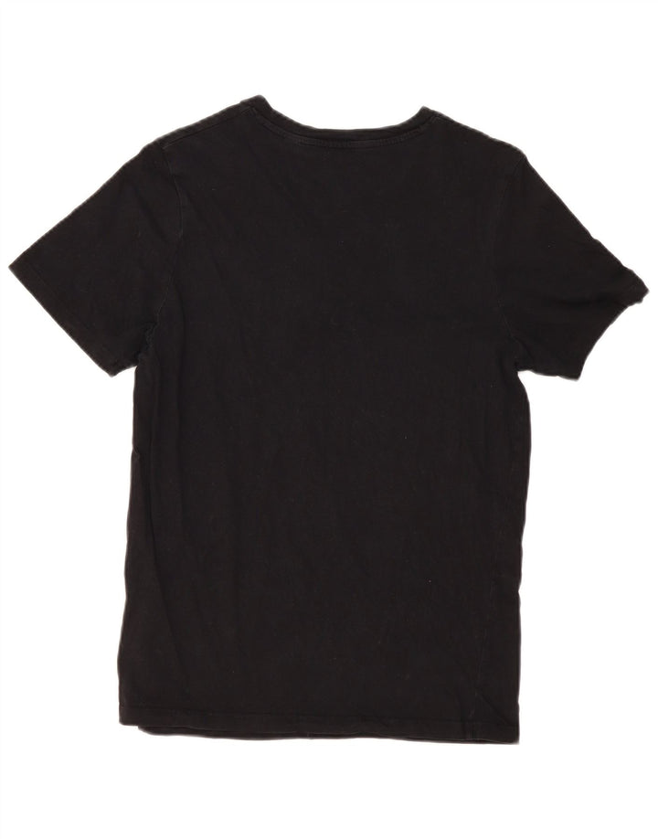 T-shirt grafica da uomo Jack & Jones Top in cotone nero medio