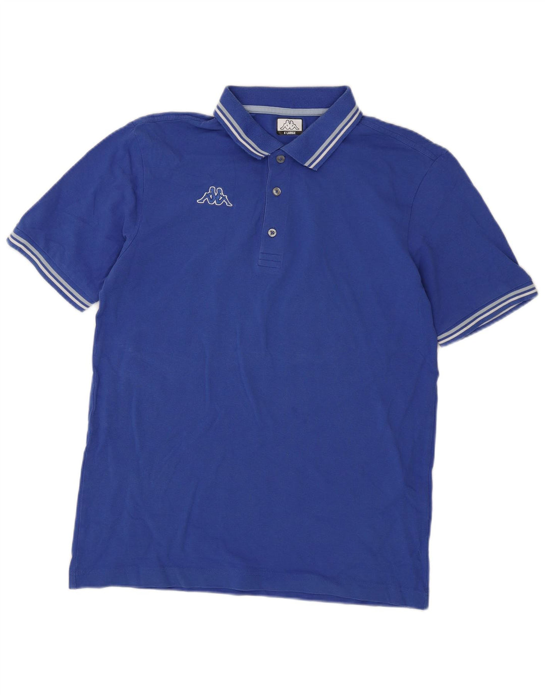 Polo Kappa Uomo XL Cotone Blu