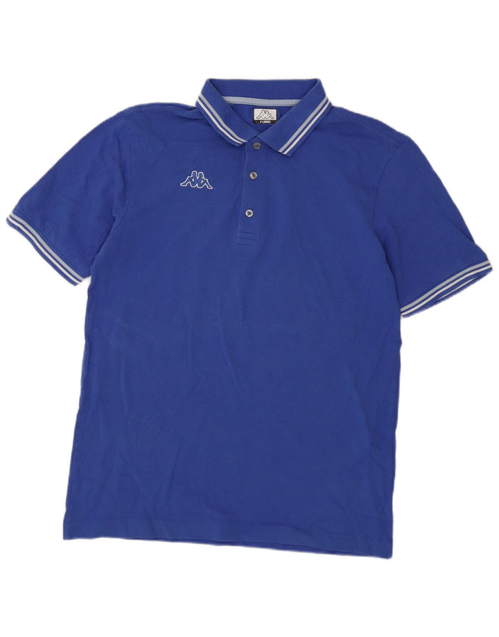 Polo Kappa Uomo XL Cotone Blu