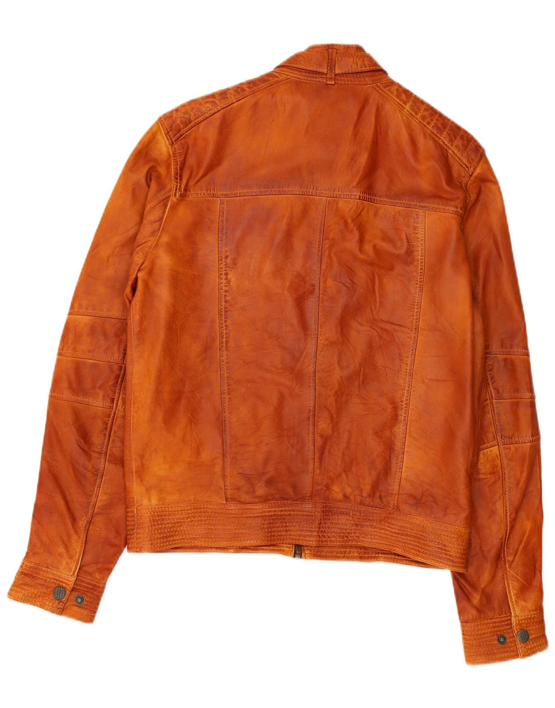 Giacca in pelle da uomo AUTARK UK 36 Piccola pelle marrone