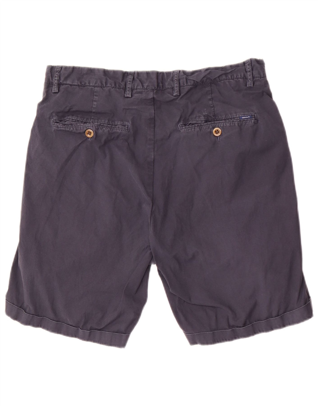 Pantaloncini chino da uomo Gant W32 cotone blu navy medio