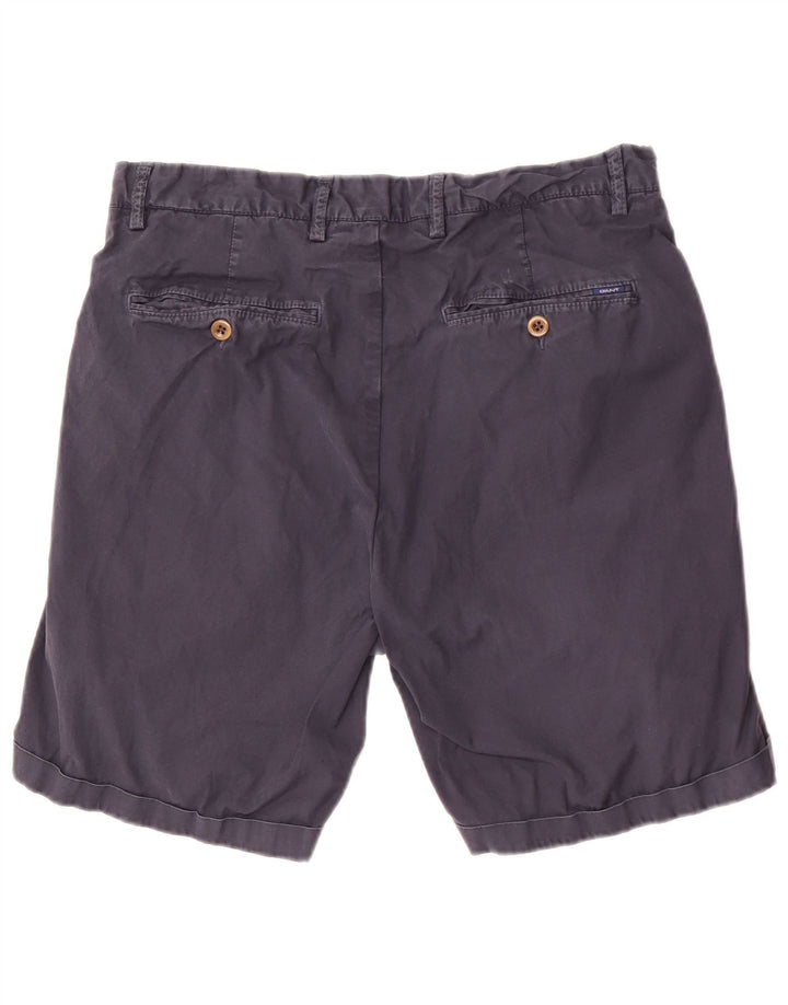 Pantaloncini chino da uomo Gant W32 cotone blu navy medio